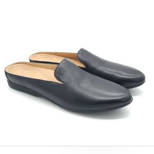 Dansko Lexie Milled Nappa Leather Black Slip-On Mule Women's Size 10.5-11 EU 41